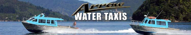 arrow water taxis, Mrlborough Sounds, Picton, New Zealand